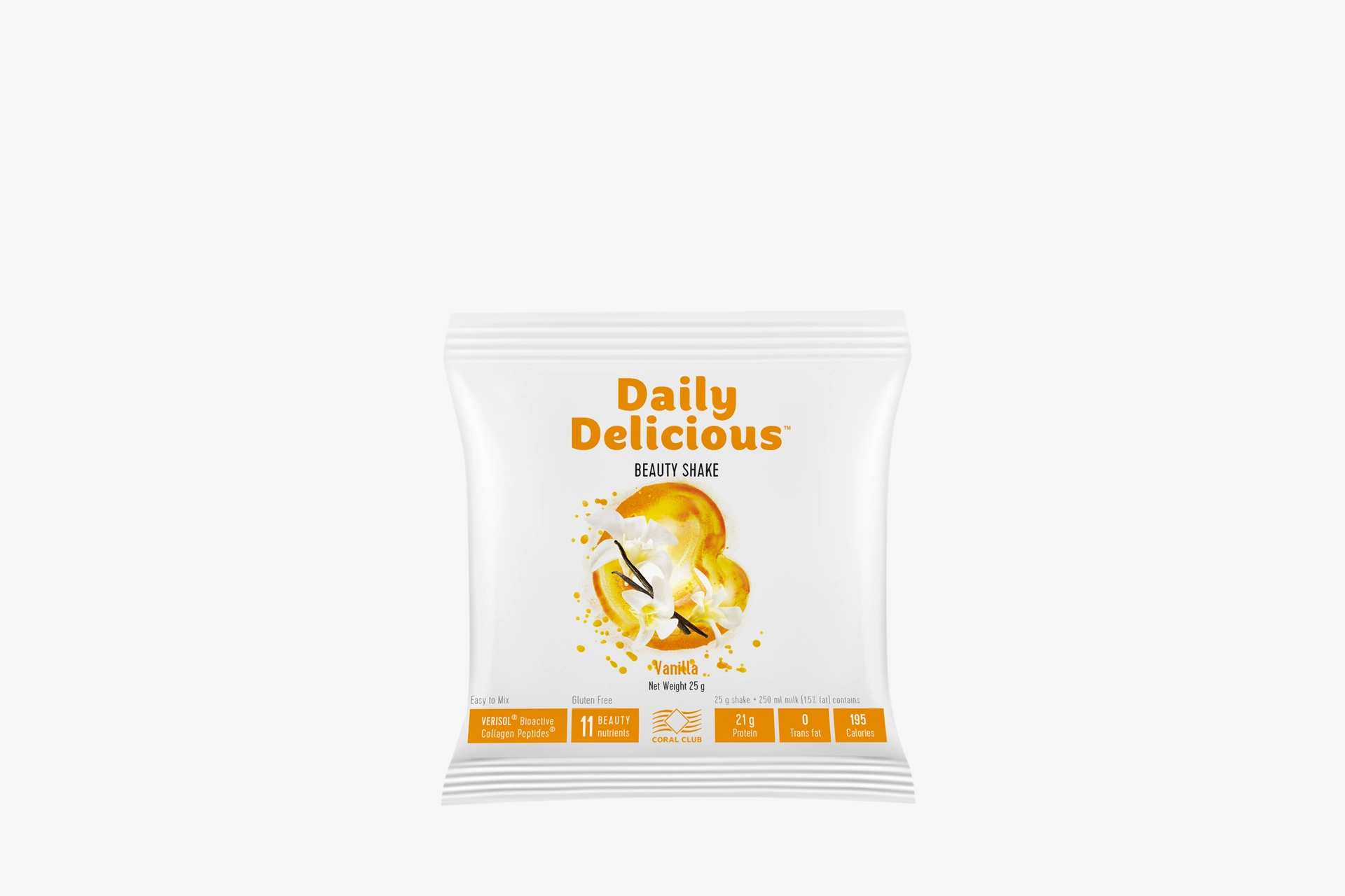 Daily Delicious Beauty Shake s příchutí vanilky (213600)
