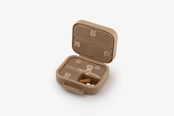 GoBox mini, hnědý